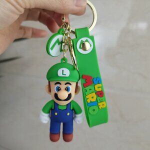 Green Super Mario Brother’s Luigi Keychain